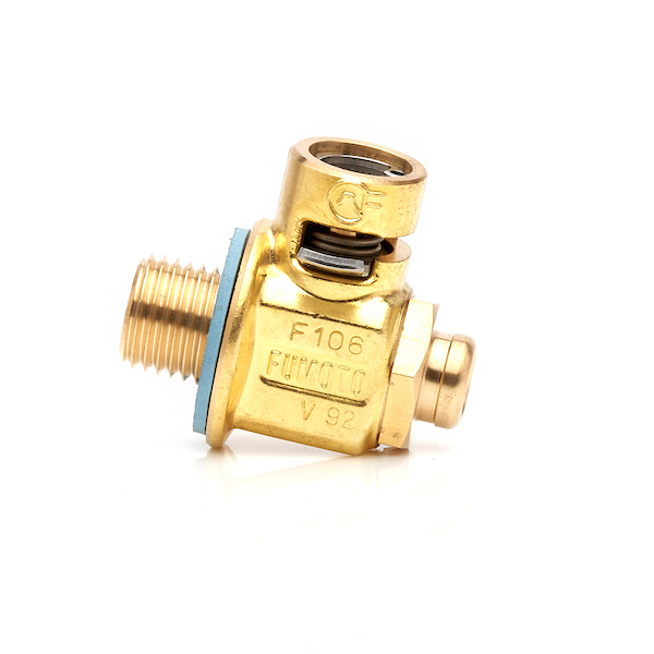 F101S Engine Oil Drain Valve with Short Nipple 1/2