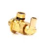 F316L: Elbow Joint Oil Drain Valve with M14-1.5