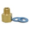 ADP-710: Adapter for Converting F-107 Series (12mm-1.75) Valves to 1/4-18 NPT Threads