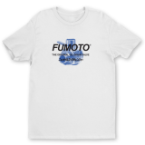 ST-WHITE-02S: Fumoto Logo T-Shirt | S